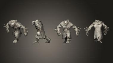 Military figurines Troll 3d model