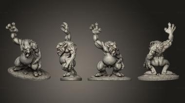 Military figurines Trolls 3d model