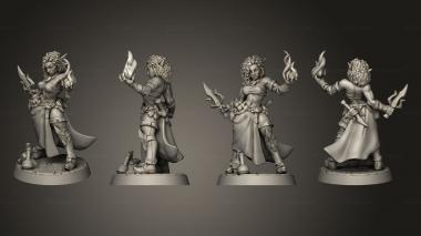 Military figurines Troubles in Taverns Sony Jona 3d model