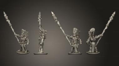 Military figurines truthsayer 3d model