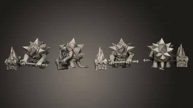 Military figurines Tuotar Paladin 3d model