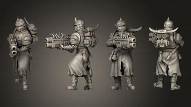 Military figurines turbo Magma Gun ist Cult Guard 3d model