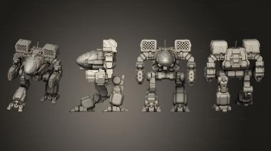 Military figurines TWF Prime 5 3d model