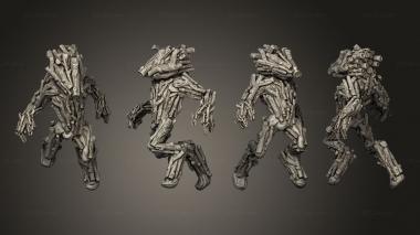 Military figurines Twigling 2 3d model