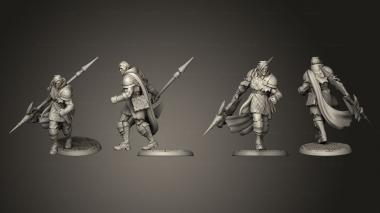 Military figurines Twin Goddess Heroes 2 Denthir 3d model