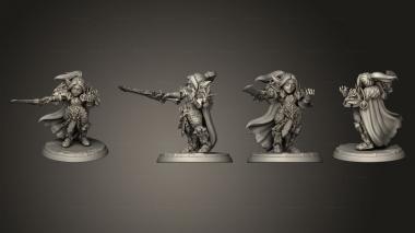 Military figurines Twin Goddess Heroes 2 Runa 01 3d model