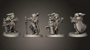 Military figurines Twin Goddess Heroes 2 Runa 02 3d model