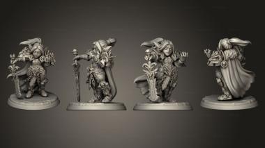Military figurines Twin Goddess Heroes 2 Runa 3d model