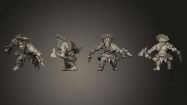 Military figurines Ugoks 3d model
