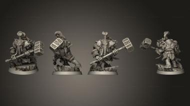 Military figurines Ugro Stonedrop 3d model