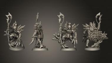 Military figurines Uldar the Shapeshifter 3d model