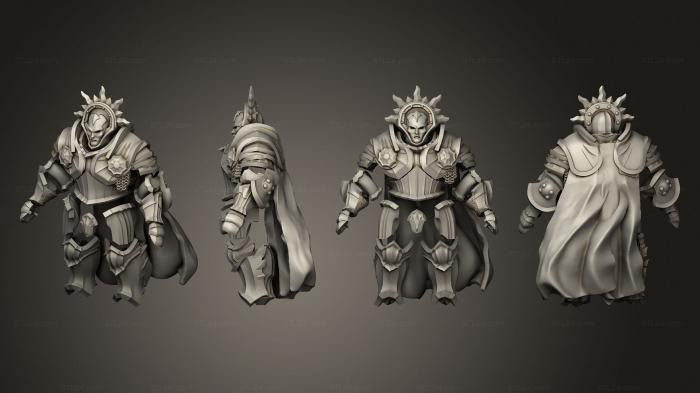 Military figurines (Ultimate knight builder, STKW_14043) 3D models for cnc