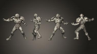 Military figurines Ultron Omnitron pose 1 3d model