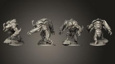Military figurines Umberhulk Step 3d model