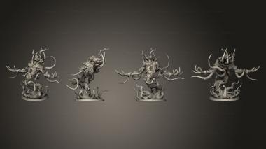 Military figurines Unchained RAW 3d model