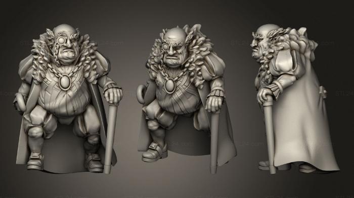Military figurines (Lord greedy, STKW_1412) 3D models for cnc