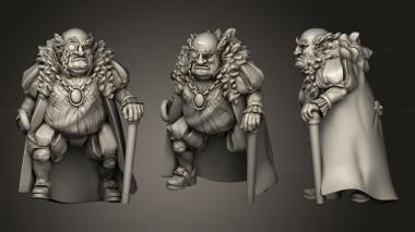Military figurines Lord greedy 3d model