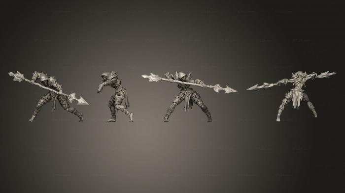 Military figurines (Undead Ranged A 002, STKW_14120) 3D models for cnc
