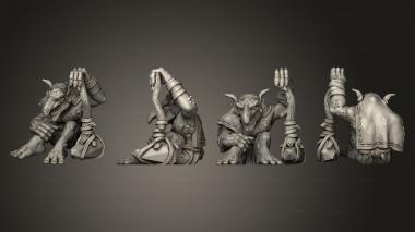Military figurines Underbridge Troll 3d model