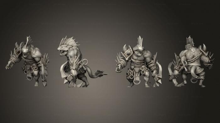 Military figurines (Underwater Mayhem Abyss Hulk Anchor Large, STKW_14135) 3D models for cnc