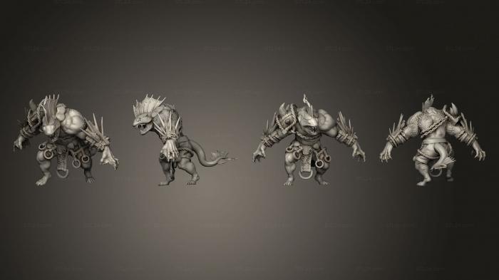 Military figurines (Underwater Mayhem Abyss Hulk Large, STKW_14137) 3D models for cnc