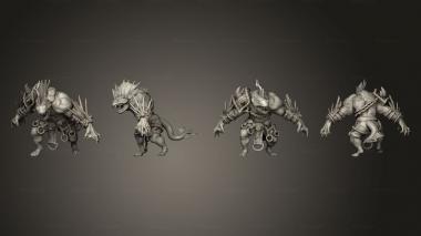 Military figurines Underwater Mayhem Abyss Hulk Large 3d model