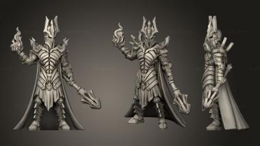 Military figurines Lord of the Shadows 3d model