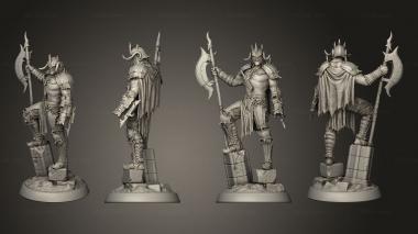 Military figurines Ungor Boom Battlefire General and Slig 3d model