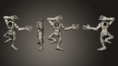 Military figurines Unlucky Goblins 03 3d model