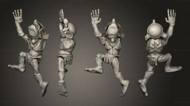 Military figurines Unlucky Goblins B 02 3d model