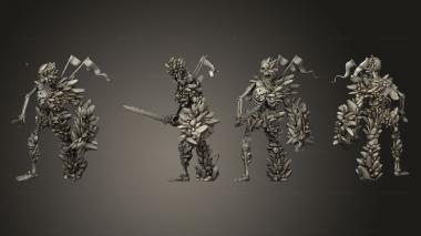 Military figurines Ursa Empire Crystalline juggernaut 3d model