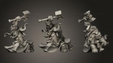 Military figurines Loxodon 01 3d model