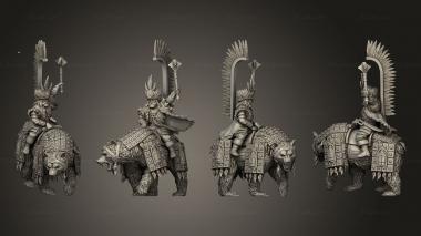 Military figurines Ursa Empire Imperial Officer 3d model