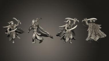 Military figurines Ursa Empire Zagloba 3d model