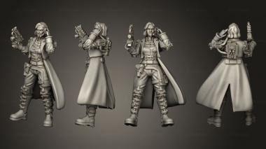 Military figurines Ursula Zorn smaller version 3d model