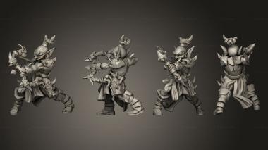 Military figurines Uru Can Tribe Cinia The Ranger A 3d model