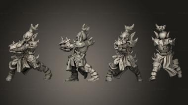 Military figurines Uru Can Tribe Cinia The Ranger B PRUEBA 3d model
