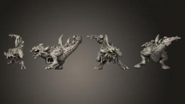 Military figurines Uru Can Tribe Nuggut B 3d model