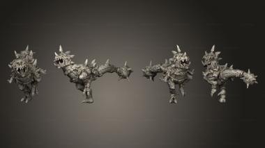Military figurines Uru Can Tribe Rorg B Solo 3d model