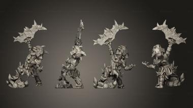 Military figurines Uru Can Tribe Torrat 3d model