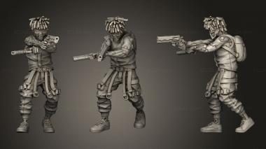 Military figurines Luis Savane 3d model