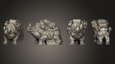 Military figurines Uscon Based 3d model