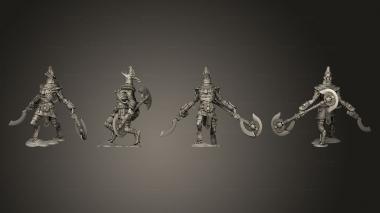 Military figurines Ushebtibase 3d model