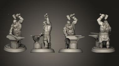 Military figurines Uten Ironhearth 3d model