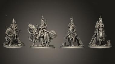 Military figurines Uthor the High King 3d model