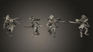 Military figurines Vaalak Guardian pose 2 p 1 3d model