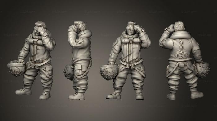Military figurines (val the aceman stratos User Friendly, STKW_14263) 3D models for cnc