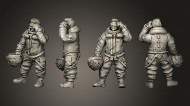 Military figurines val the aceman stratos User Friendly 3d model