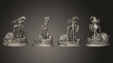 Military figurines Vala Storm Raven 3d model