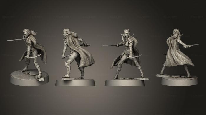 Military figurines (Valhya Base 36 Height updated, STKW_14268) 3D models for cnc